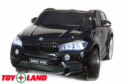 Электромобиль ToyLand BMW X6 mini черного цвета 